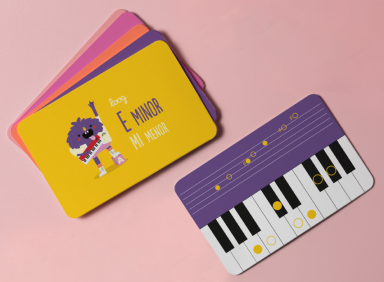 Piano cards